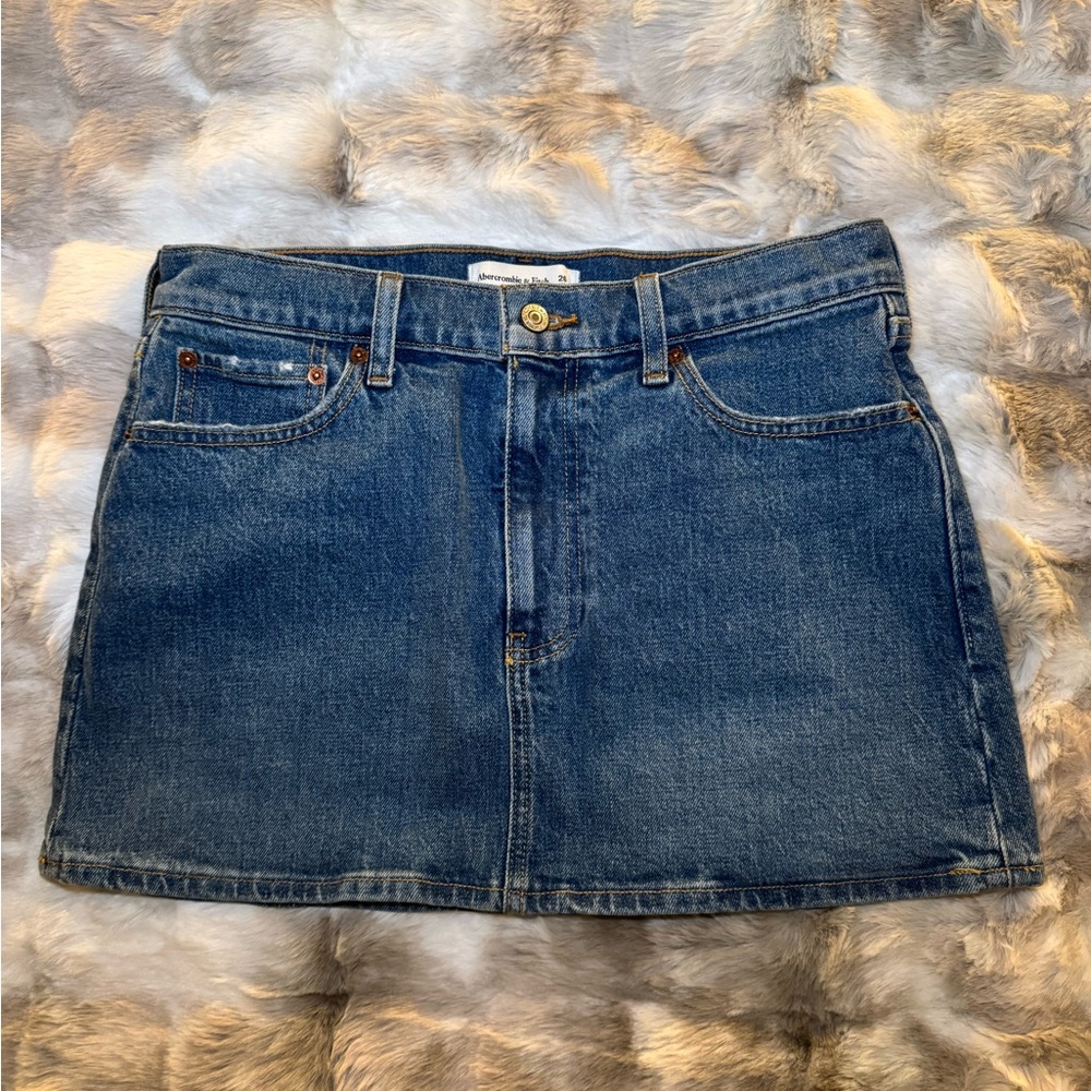 Abercrombie Denim Mini Skirt